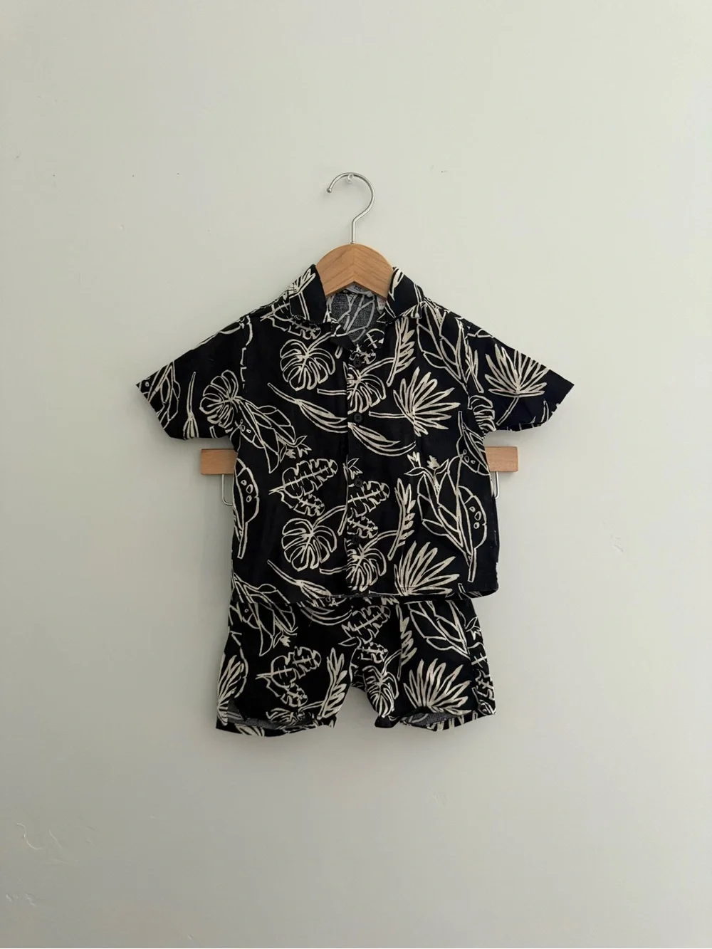 Zara Boys Tropical Floral Set